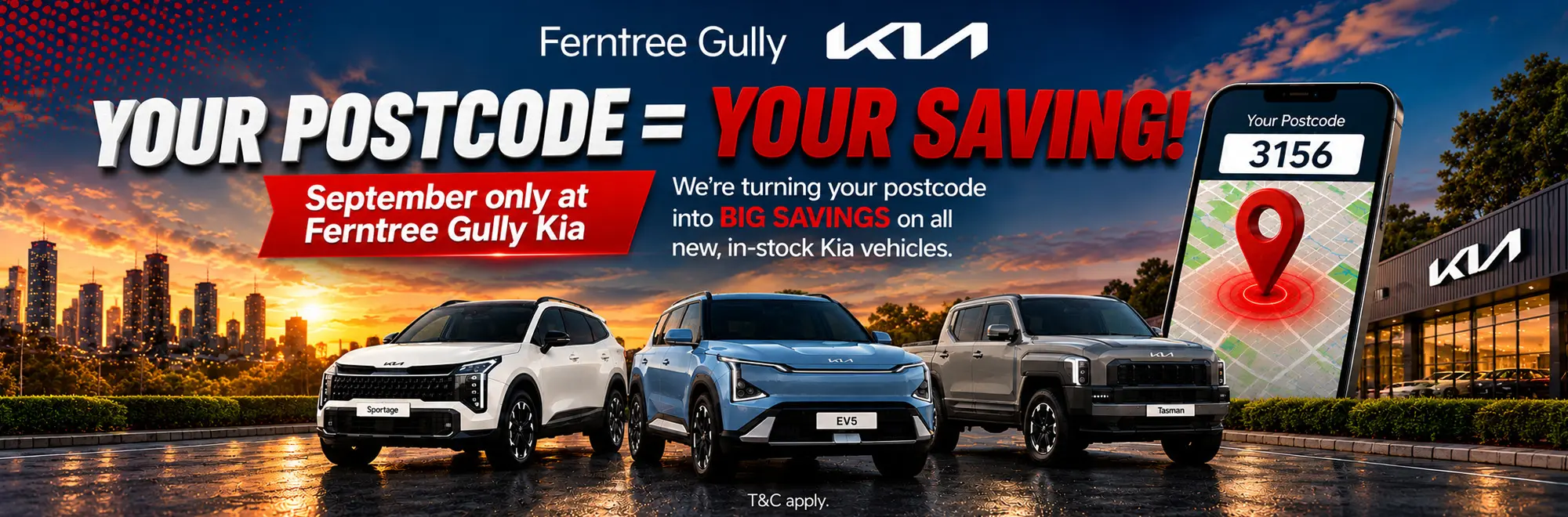 Kia Postcode Hp